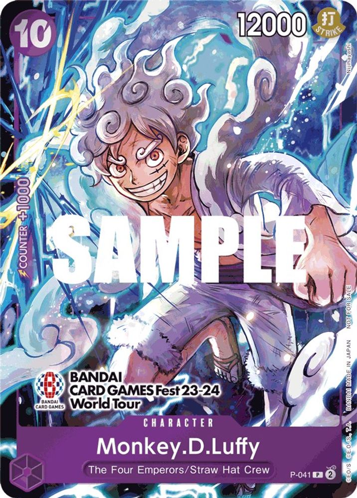 Monkey.D.Luffy One Piece TCG Card