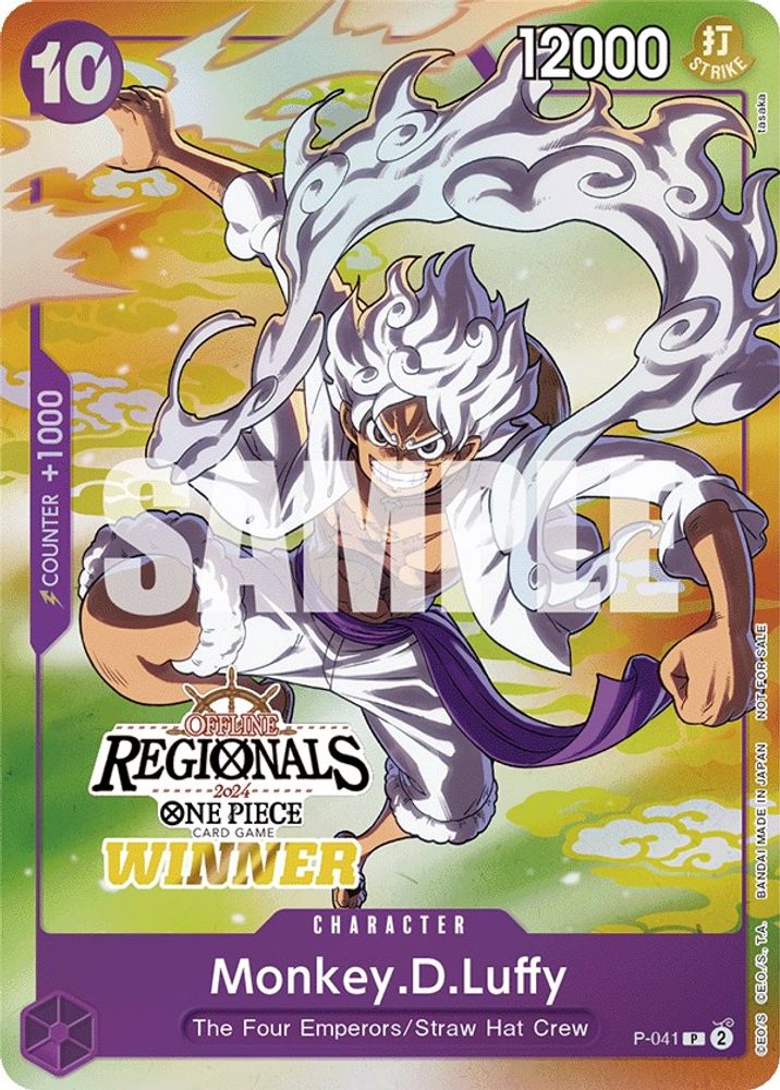 Monkey.D.Luffy One Piece TCG Card