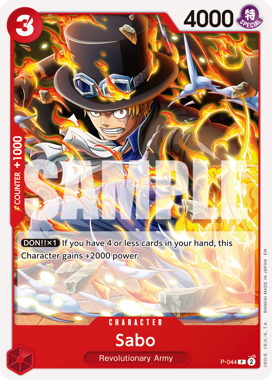 Sabo One Piece TCG Card