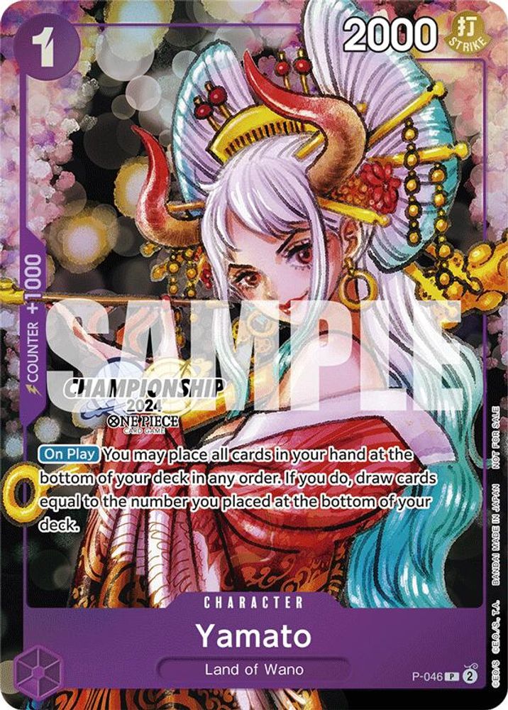Yamato One Piece TCG Card