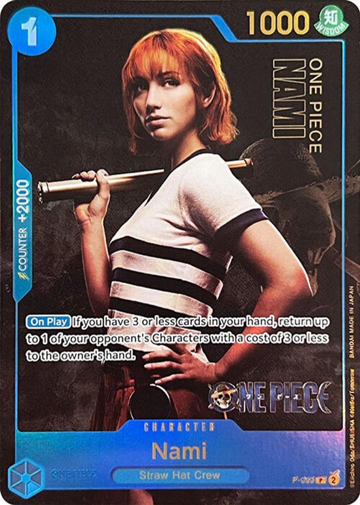 Nami (Live Action Edition) One Piece TCG Card