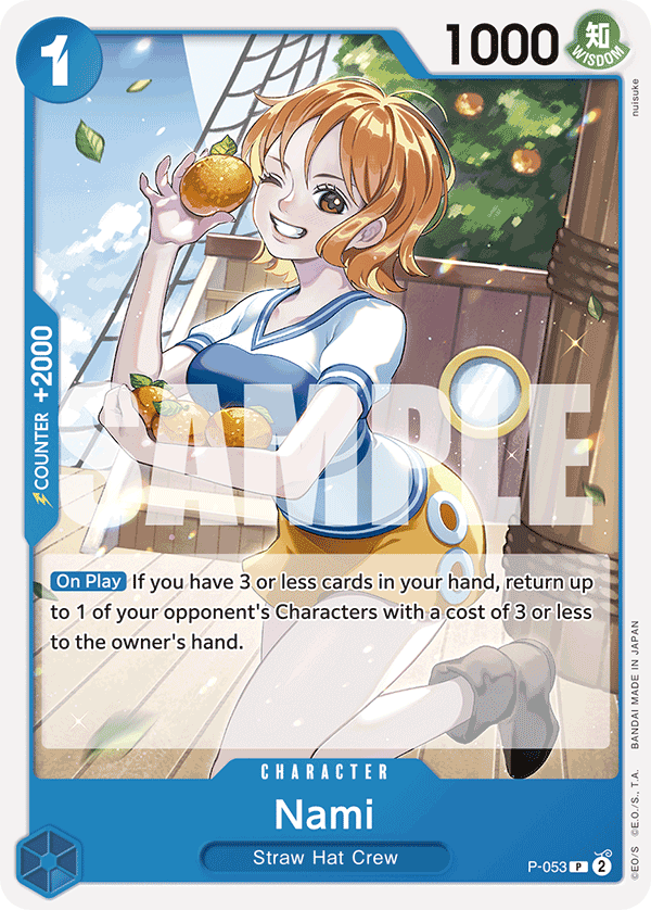 Nami One Piece TCG Card
