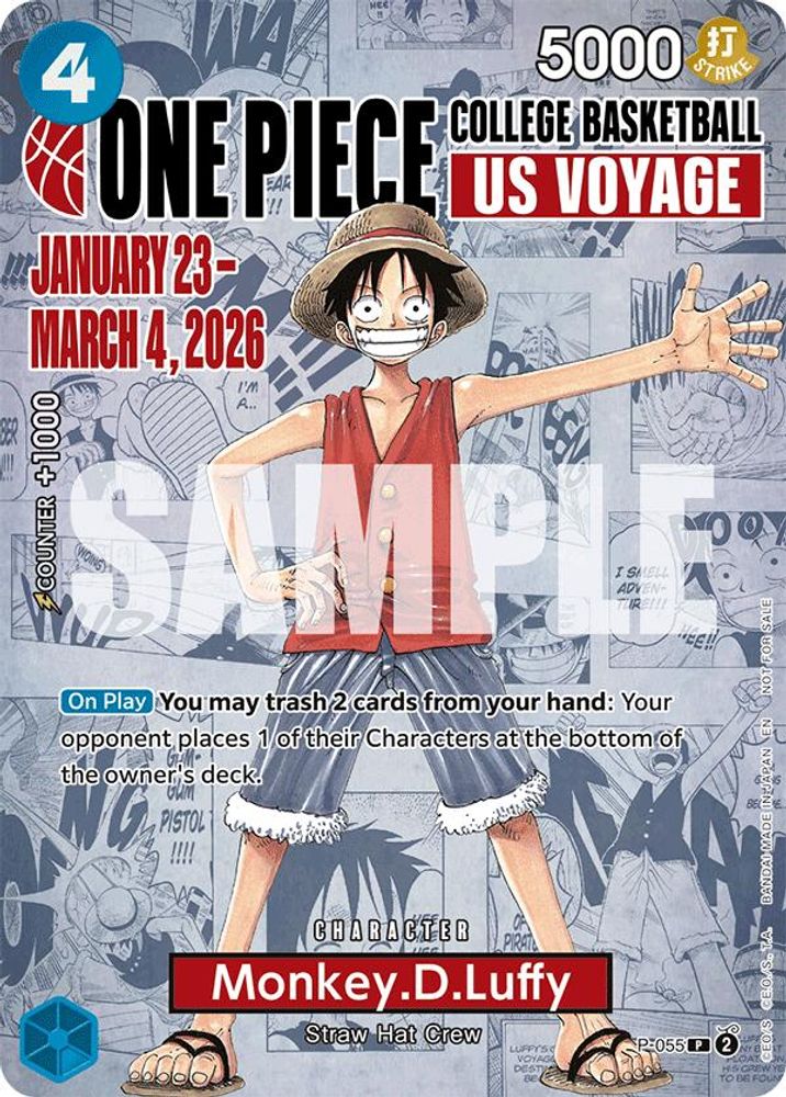 Monkey.D.Luffy One Piece TCG Card