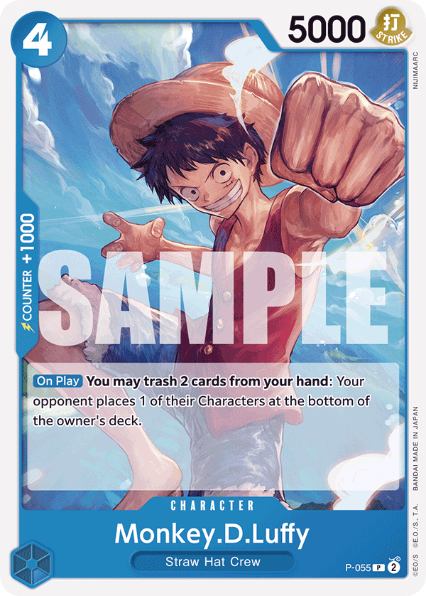 Monkey.D.Luffy One Piece TCG Card