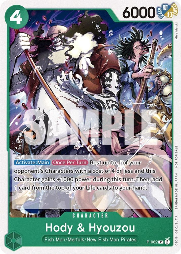 Hody & Hyouzou One Piece TCG Card