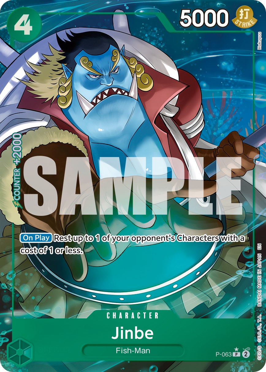 Jinbe One Piece TCG Card