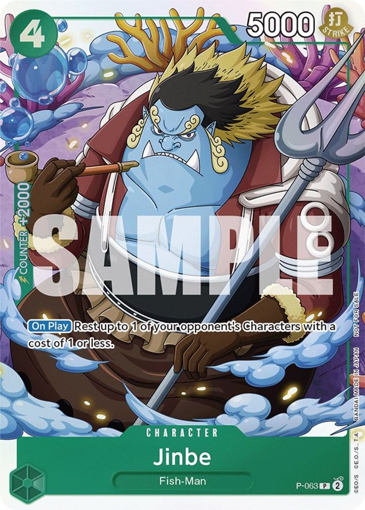 Jinbe One Piece TCG Card
