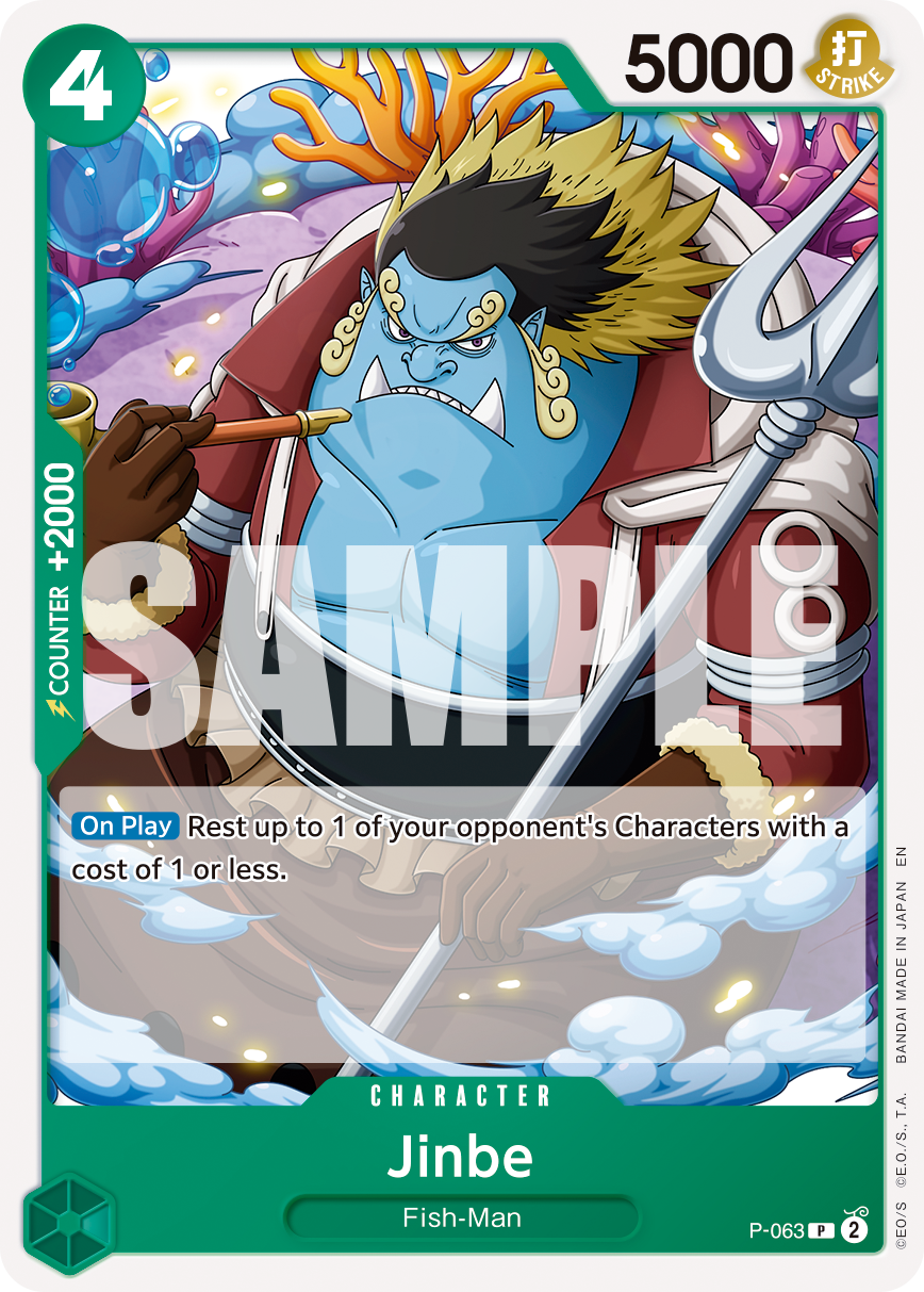 Jinbe One Piece TCG Card