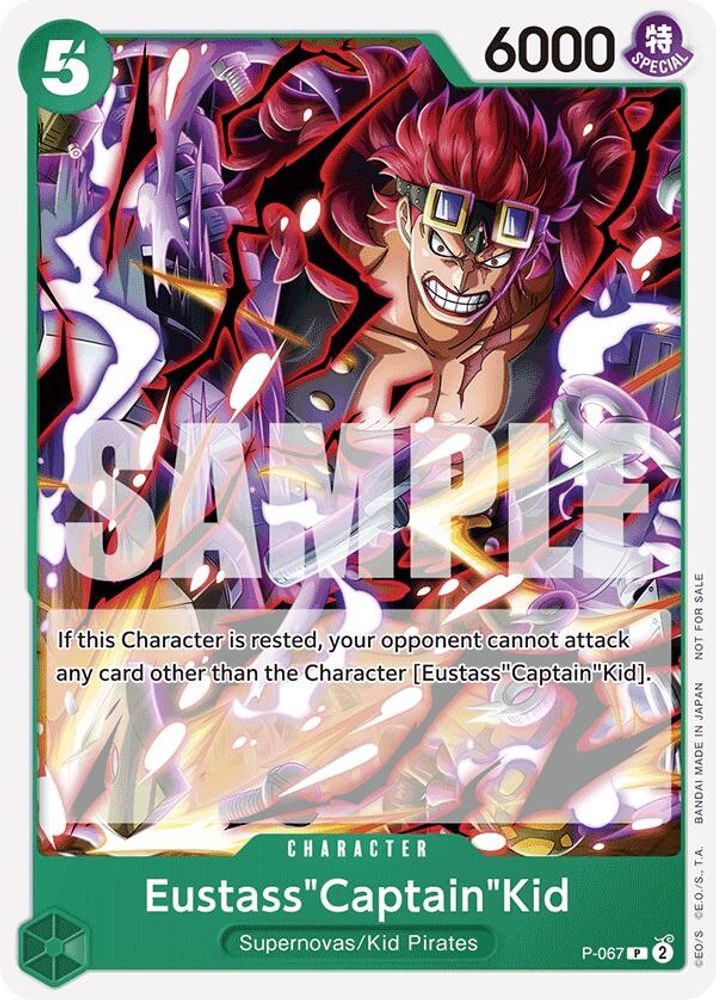 Eustass"Captain"Kid One Piece TCG Card