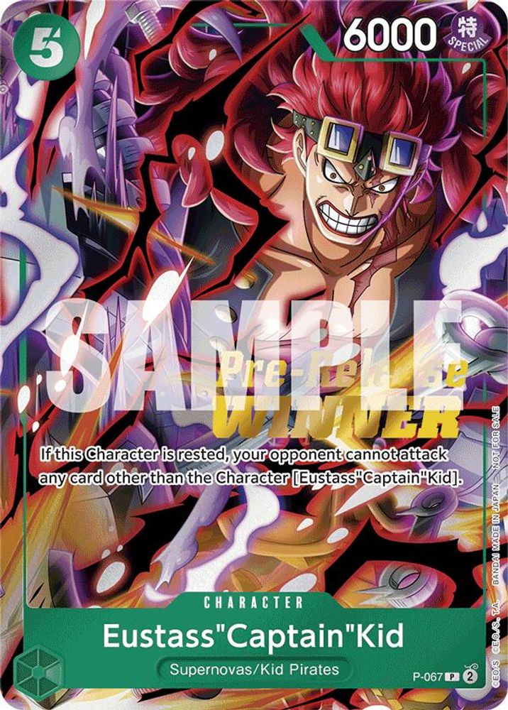 Eustass"Captain"Kid One Piece TCG Card