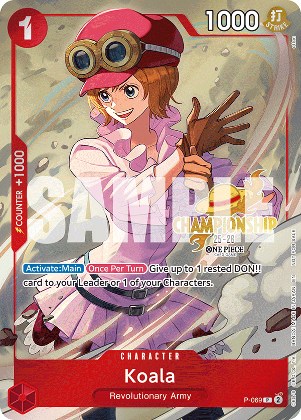 Koala One Piece TCG Card