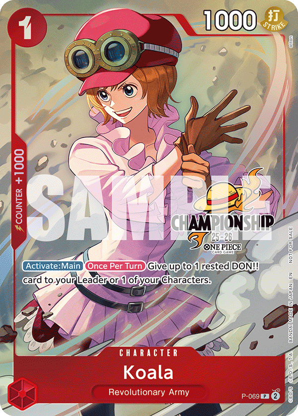 Koala One Piece TCG Card