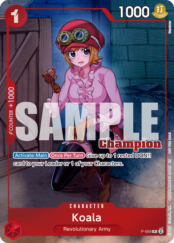 Koala One Piece TCG Card