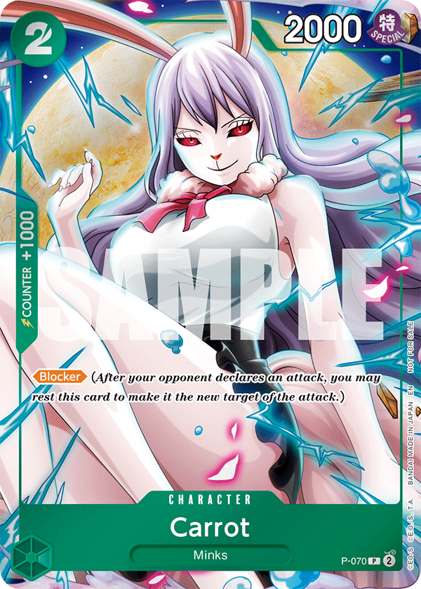 Carrot One Piece TCG Card