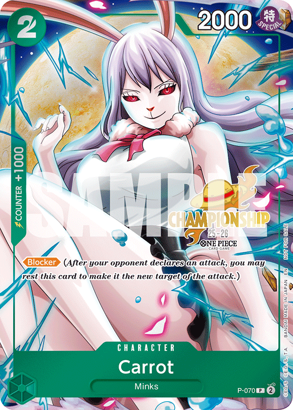 Carrot One Piece TCG Card