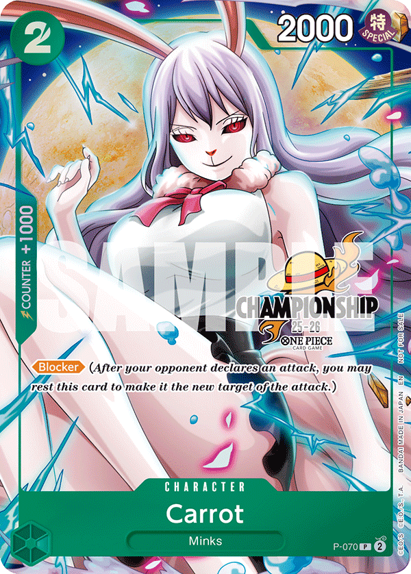 Carrot One Piece TCG Card