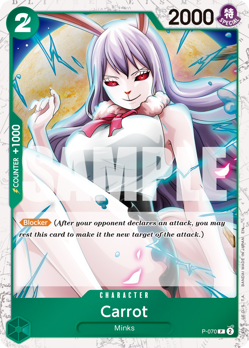 Carrot One Piece TCG Card