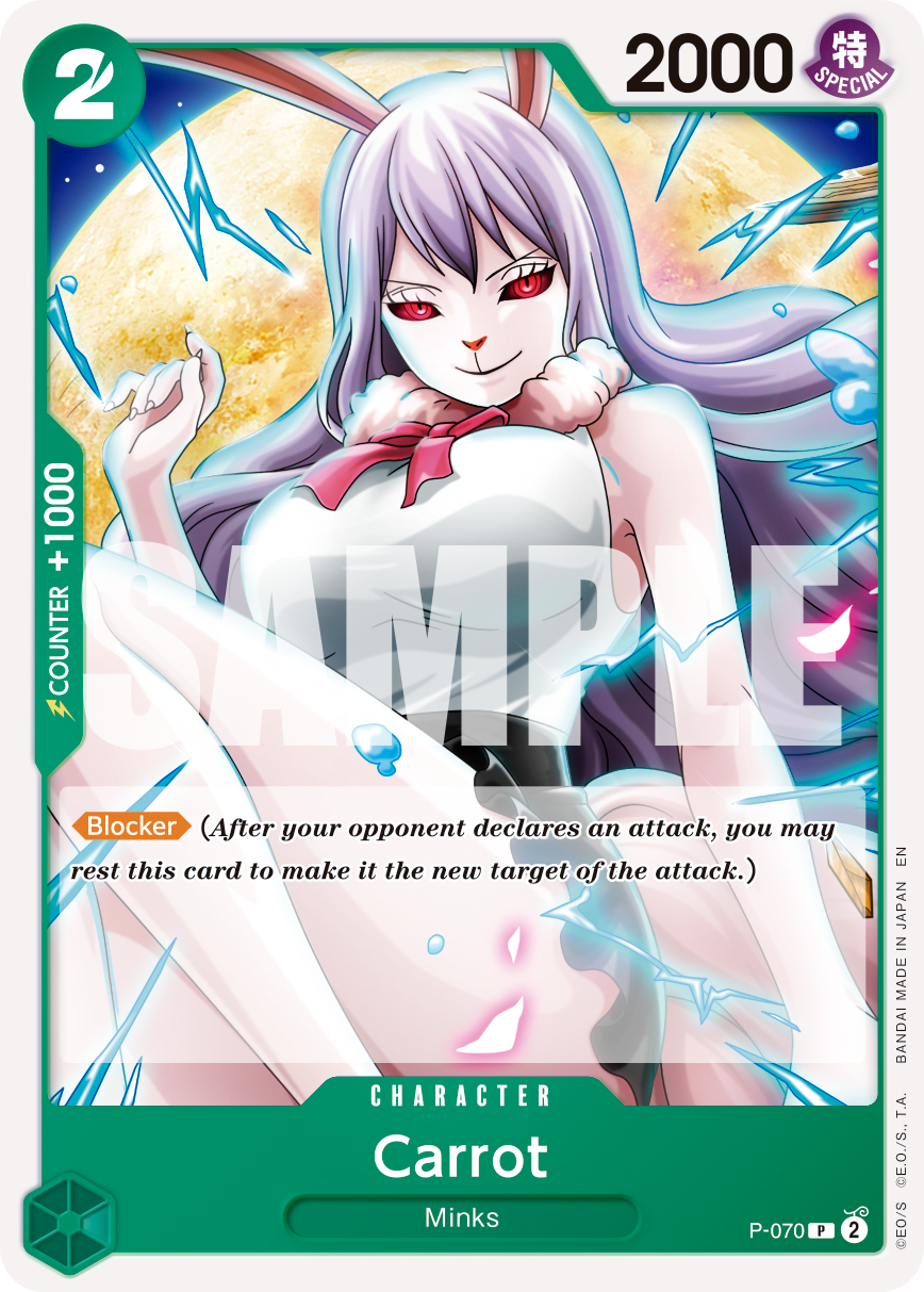 Carrot One Piece TCG Card