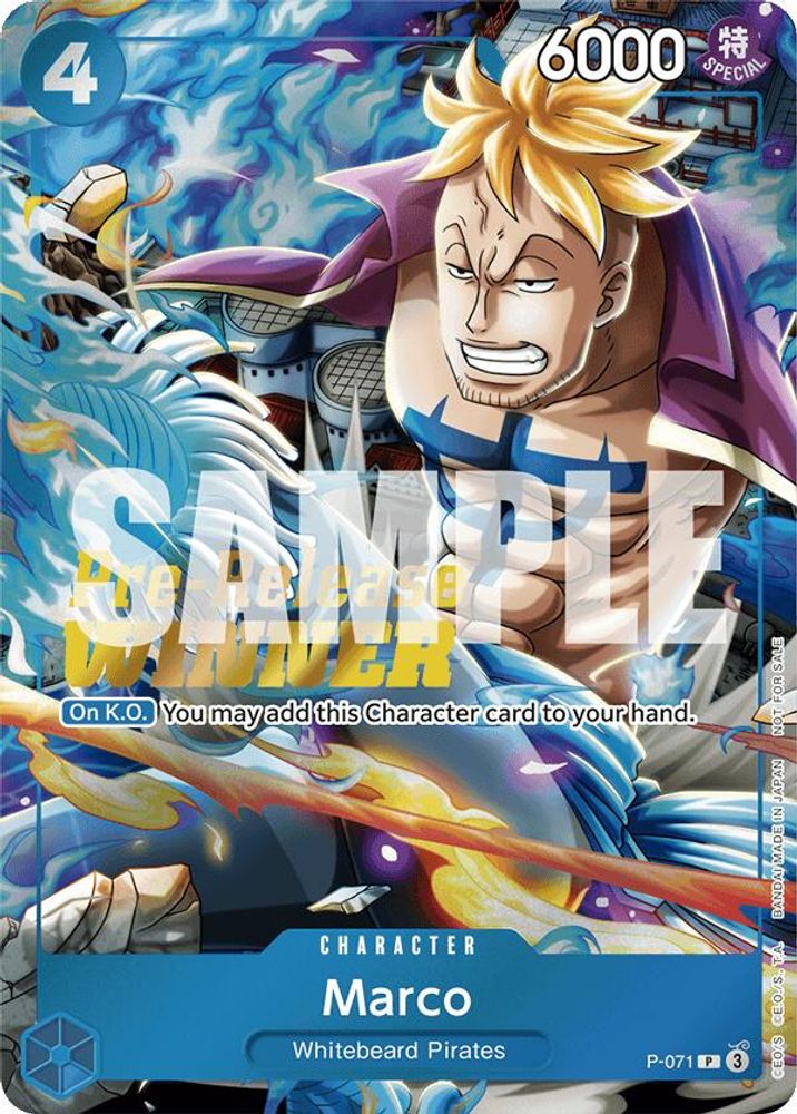 Marco One Piece TCG Card