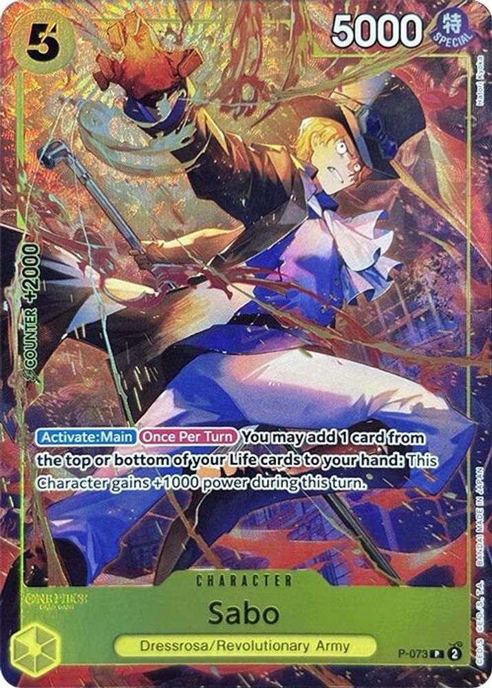 Sabo One Piece TCG Card