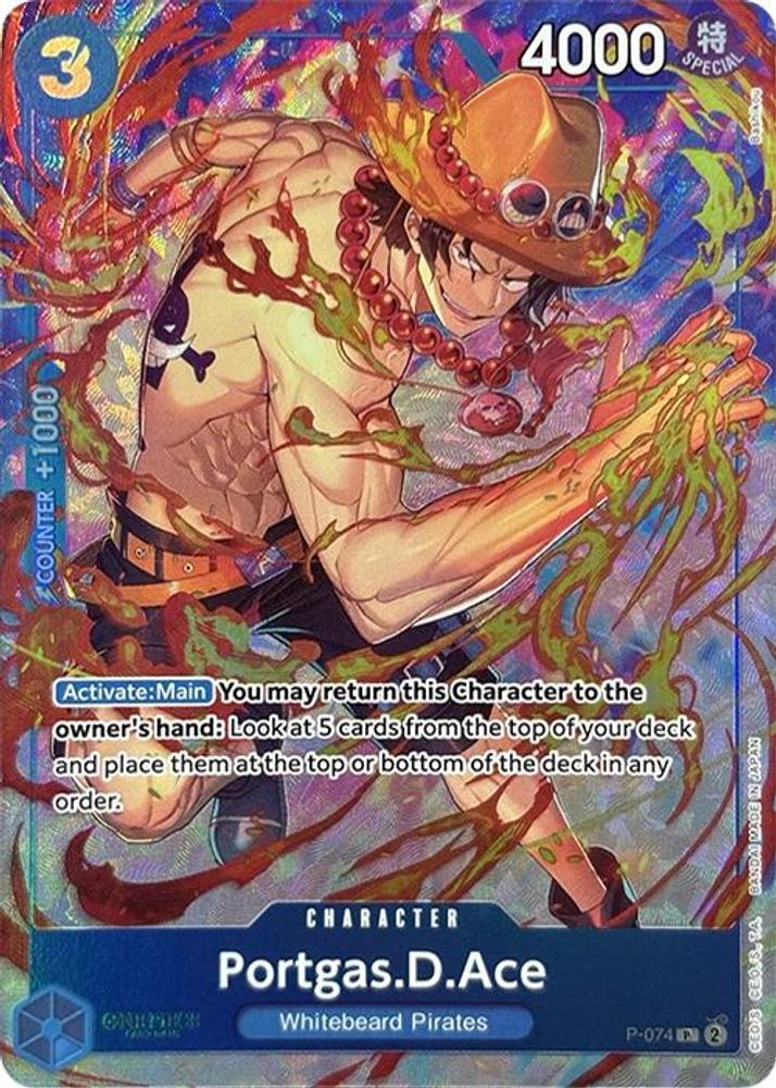 Portgas.D.Ace One Piece TCG Card