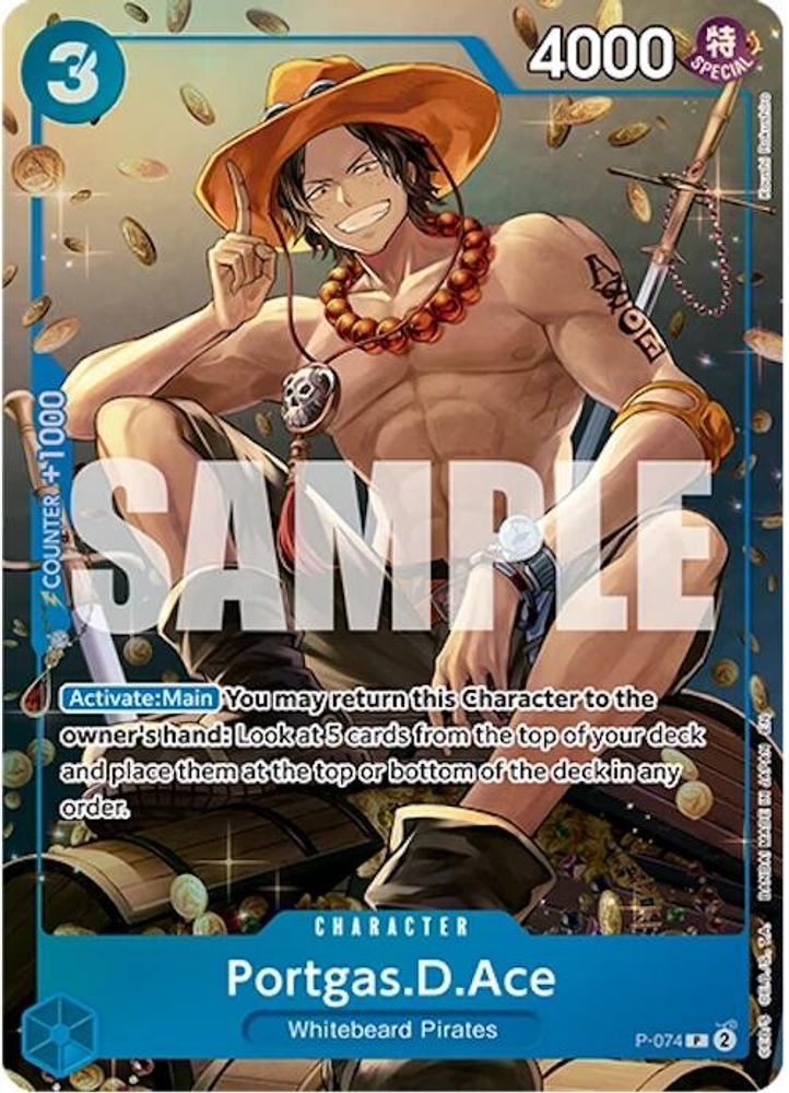 Portgas.D.Ace One Piece TCG Card
