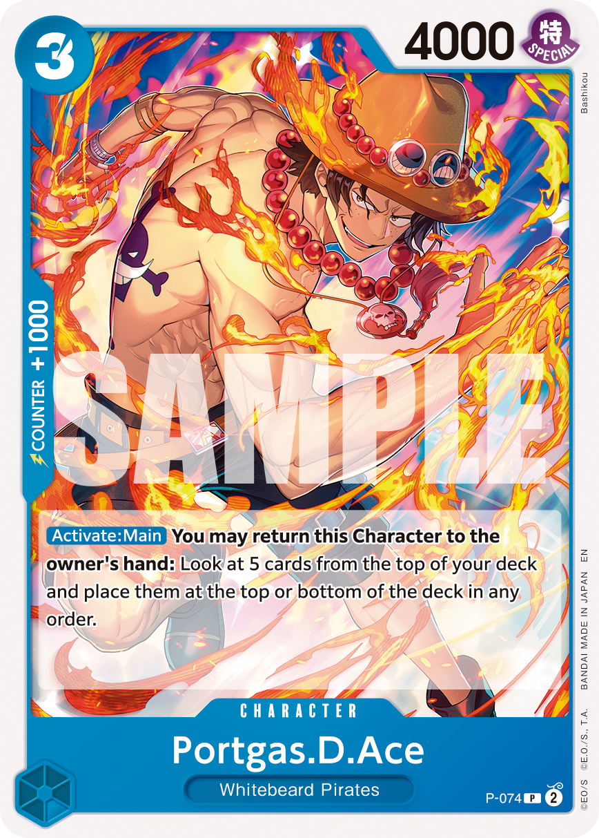 Portgas.D.Ace One Piece TCG Card