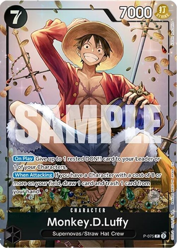 Monkey.D.Luffy One Piece TCG Card