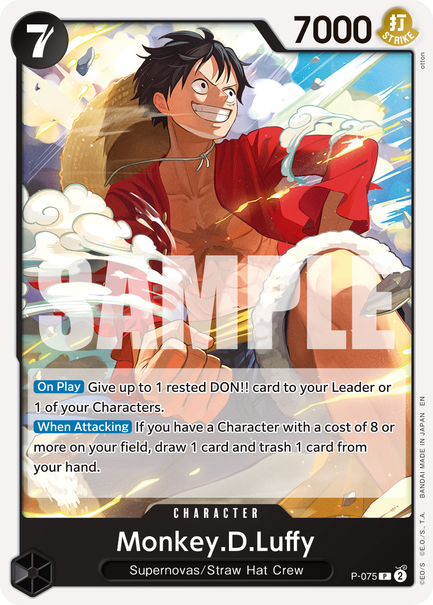 Monkey.D.Luffy One Piece TCG Card
