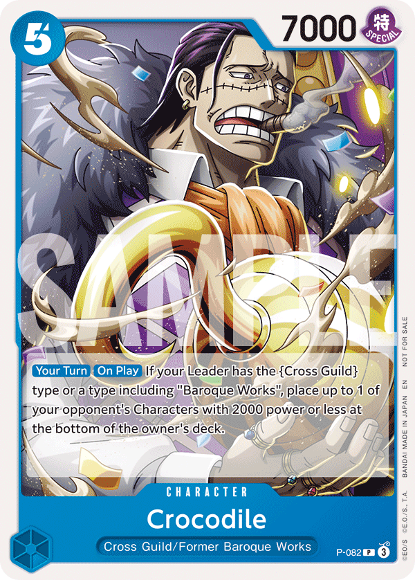 Crocodile One Piece TCG Card