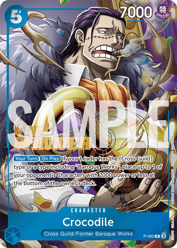 Crocodile One Piece TCG Card
