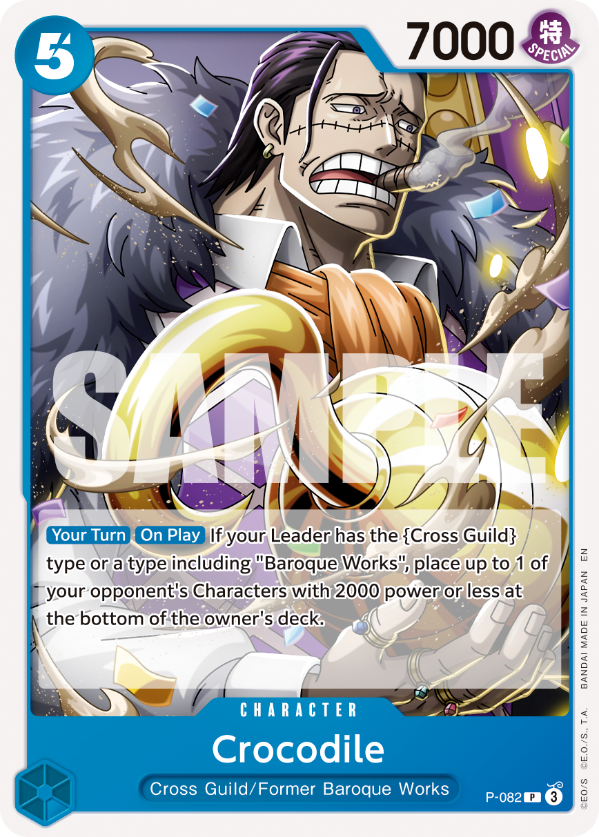 Crocodile One Piece TCG Card