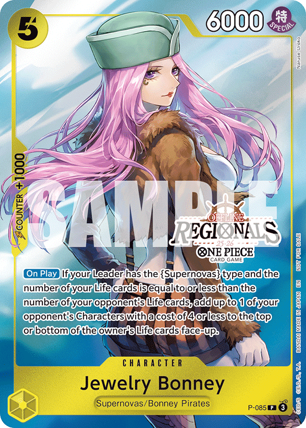 Jewelry Bonney One Piece TCG Card