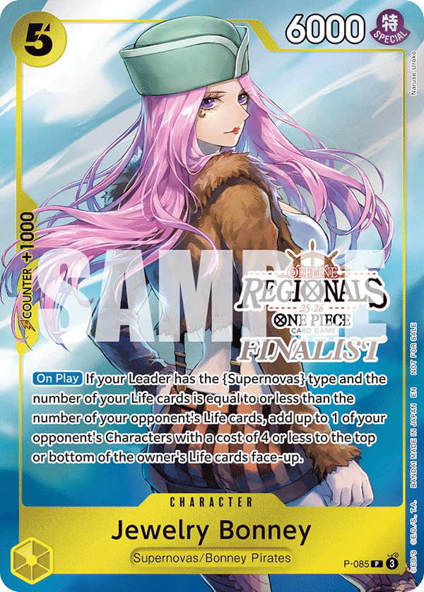 Jewelry Bonney One Piece TCG Card
