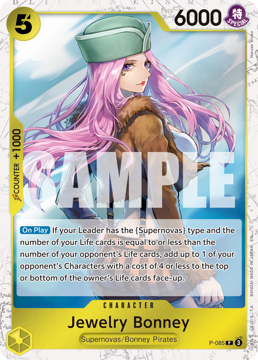 Jewelry Bonney One Piece TCG Card