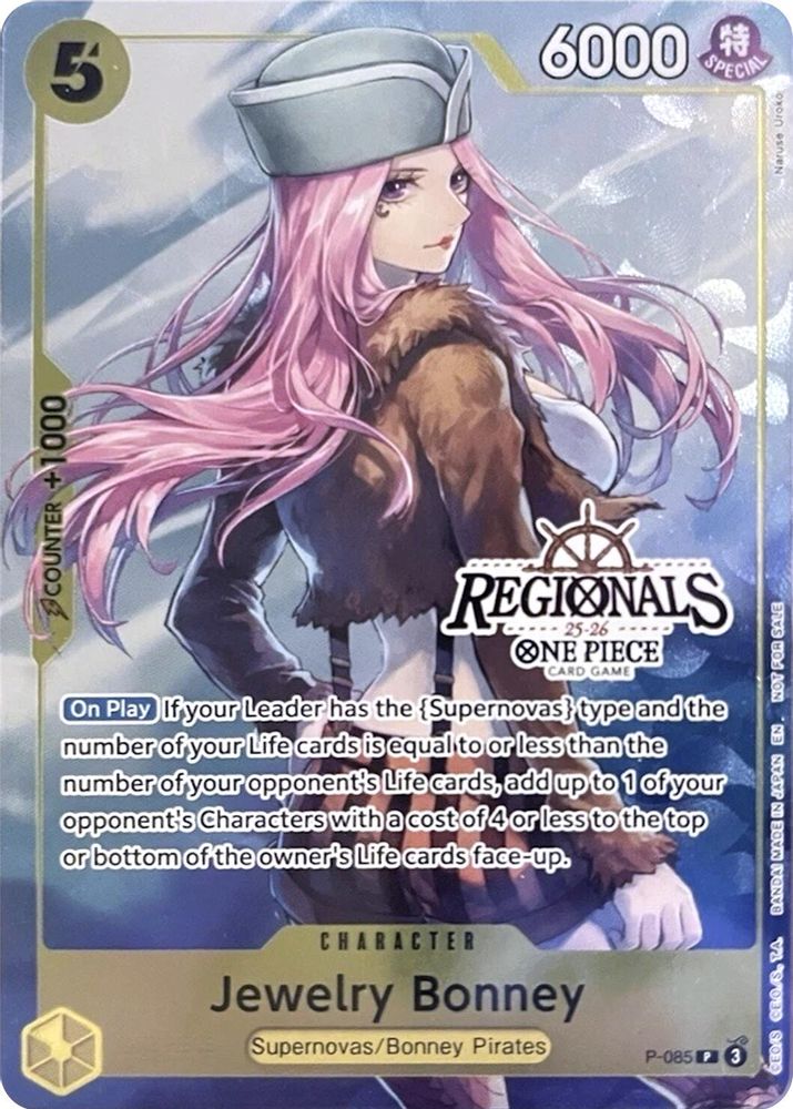 Jewelry Bonney One Piece TCG Card