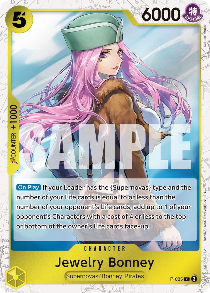 Jewelry Bonney One Piece TCG Card