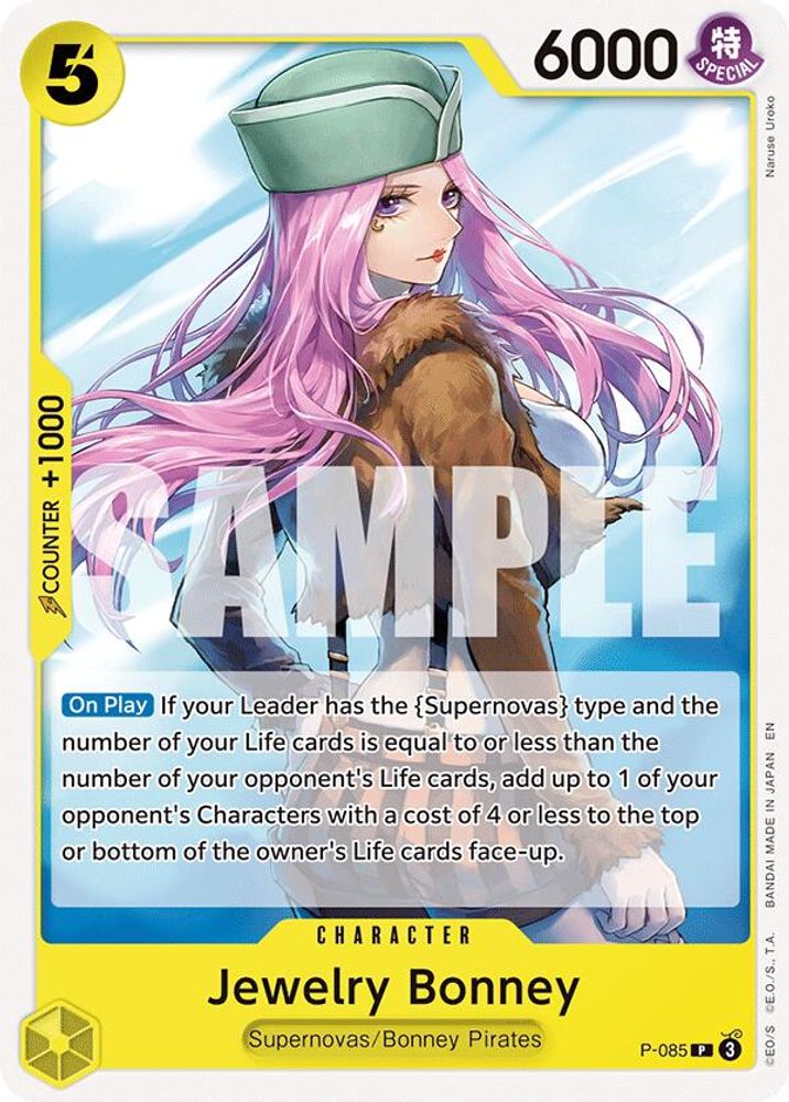 Jewelry Bonney One Piece TCG Card