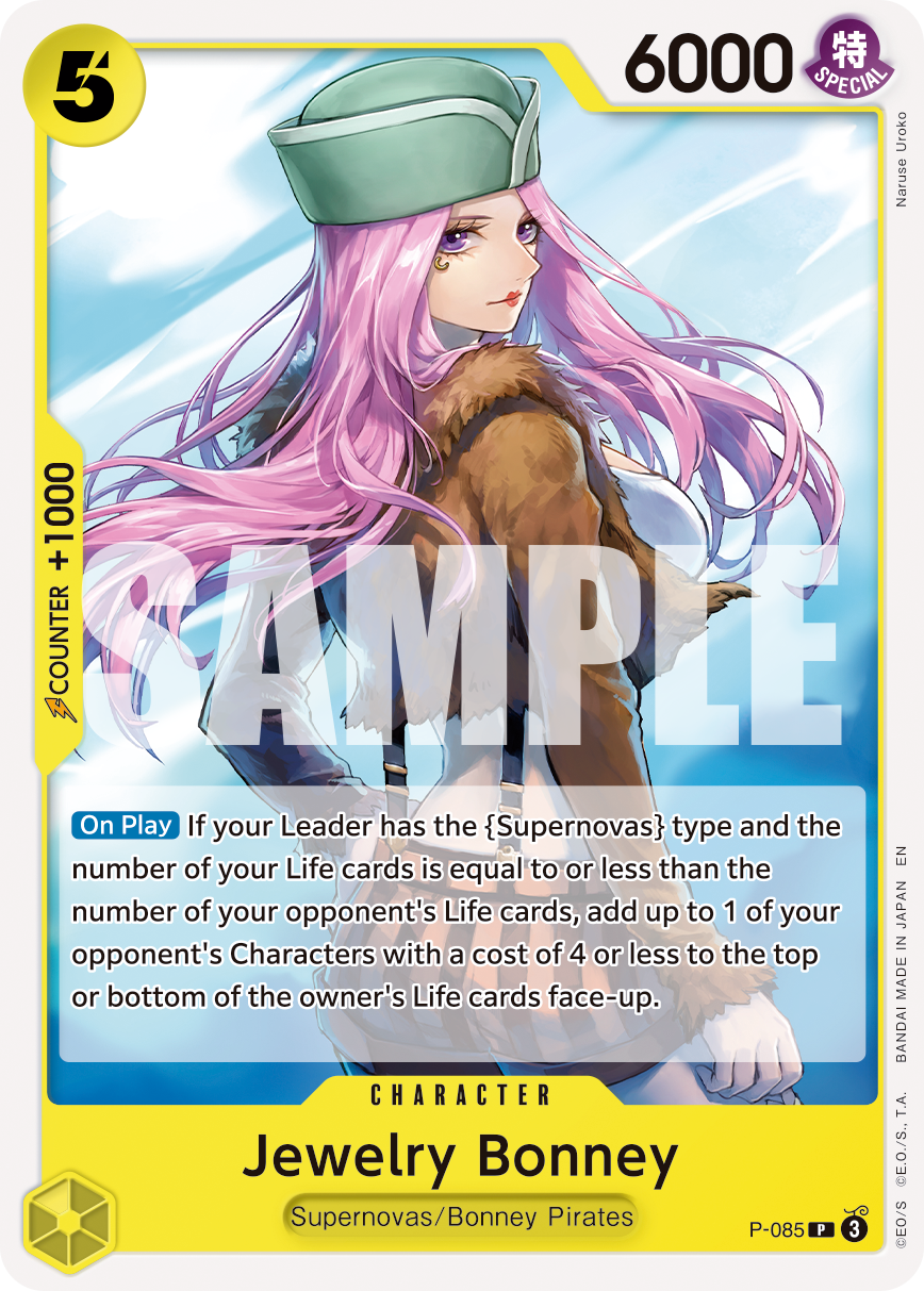 Jewelry Bonney One Piece TCG Card