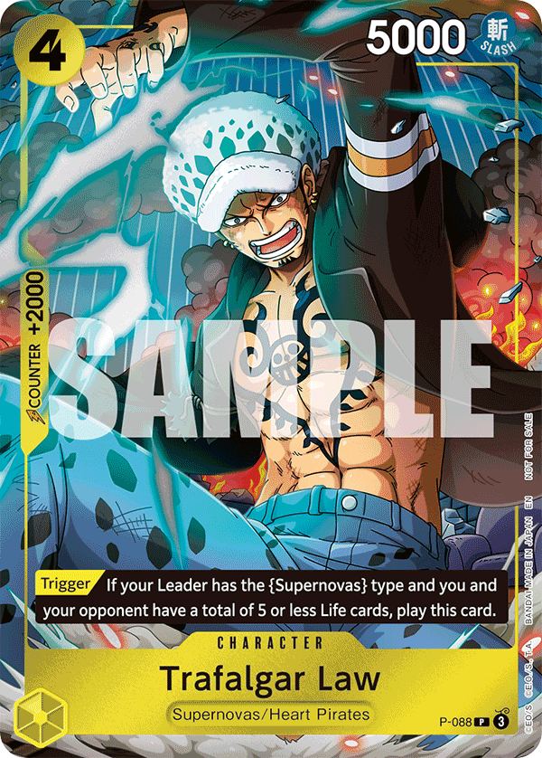 Trafalgar Law One Piece TCG Card