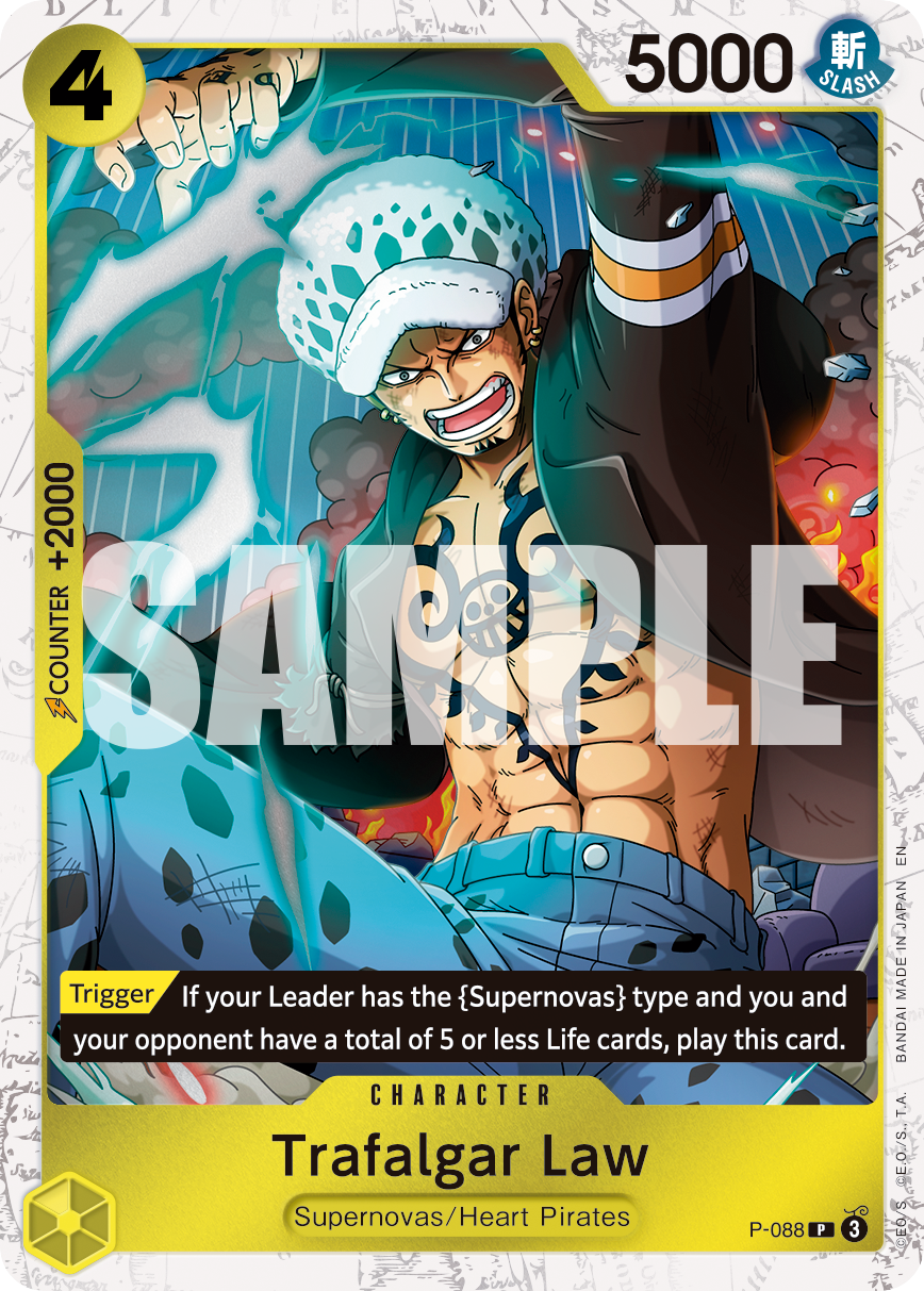 Trafalgar Law One Piece TCG Card