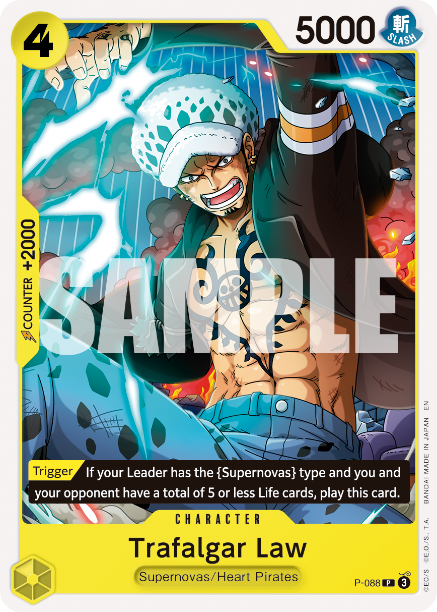 Trafalgar Law One Piece TCG Card