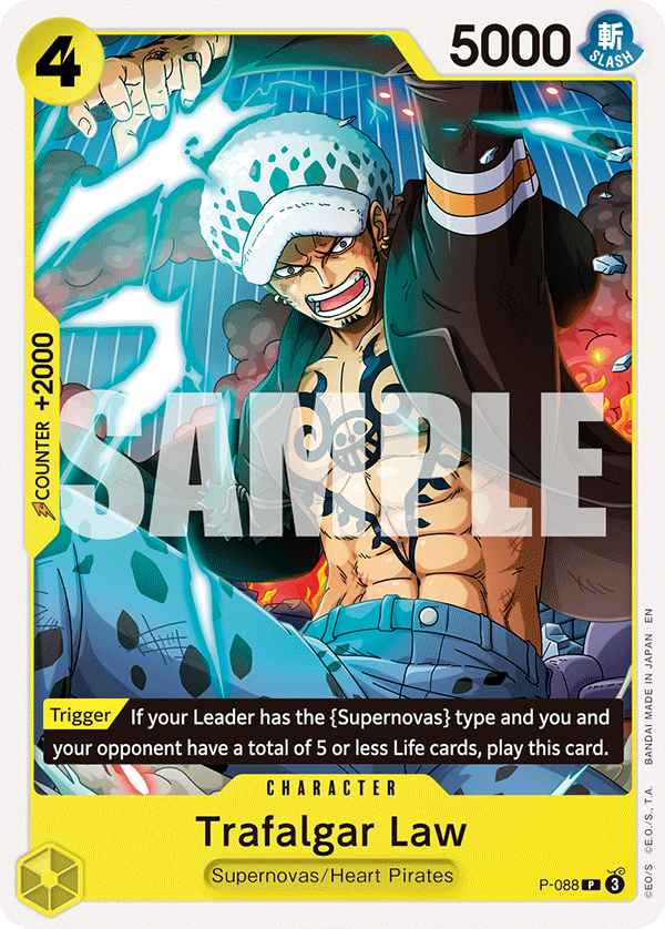 Trafalgar Law One Piece TCG Card