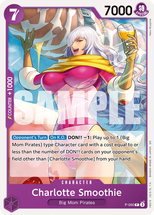Charlotte Smoothie One Piece TCG Card