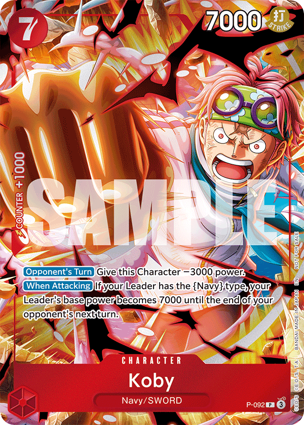 Koby One Piece TCG Card