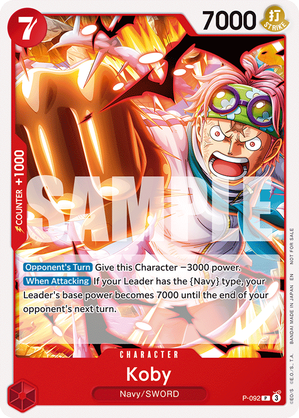 Koby One Piece TCG Card