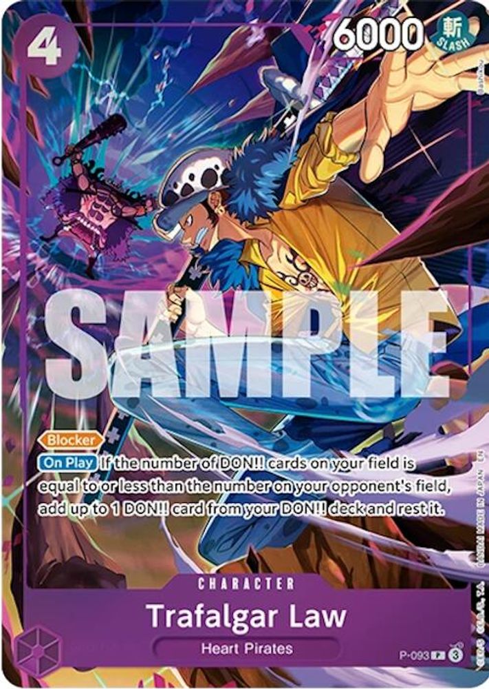 Trafalgar Law One Piece TCG Card