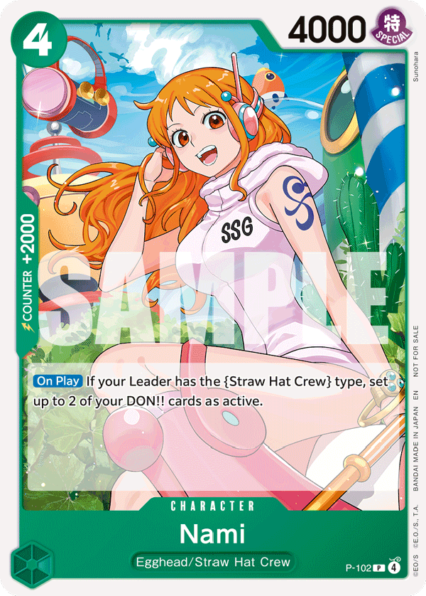 Nami One Piece TCG Card