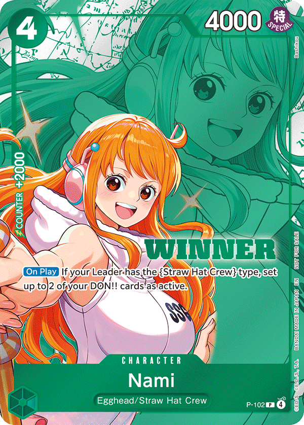 Nami One Piece TCG Card