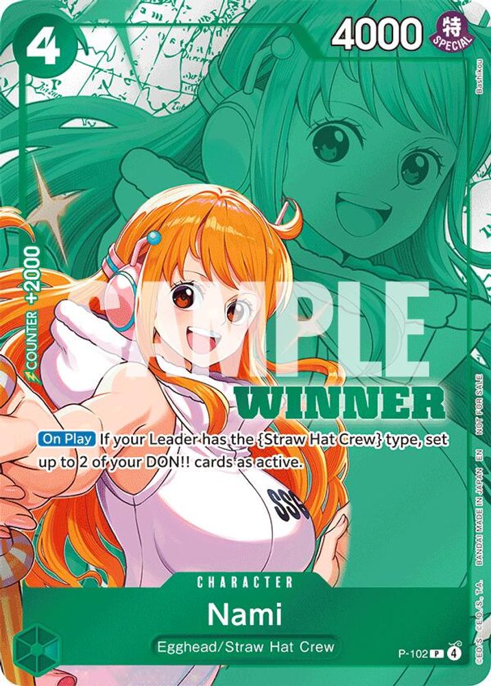 Nami One Piece TCG Card
